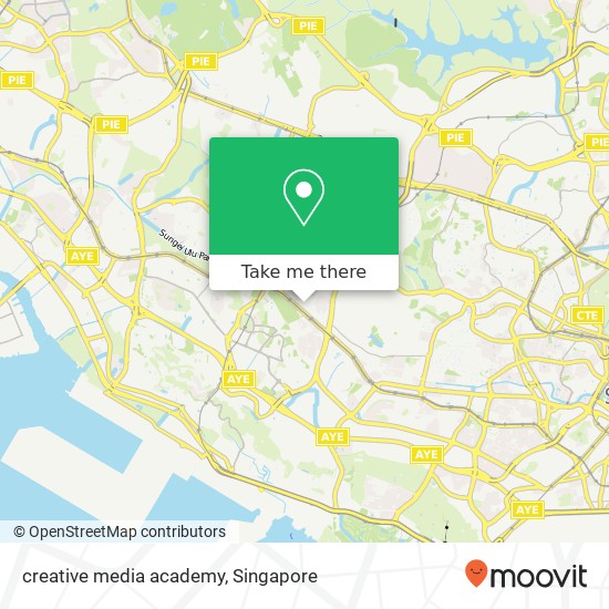 creative media academy map