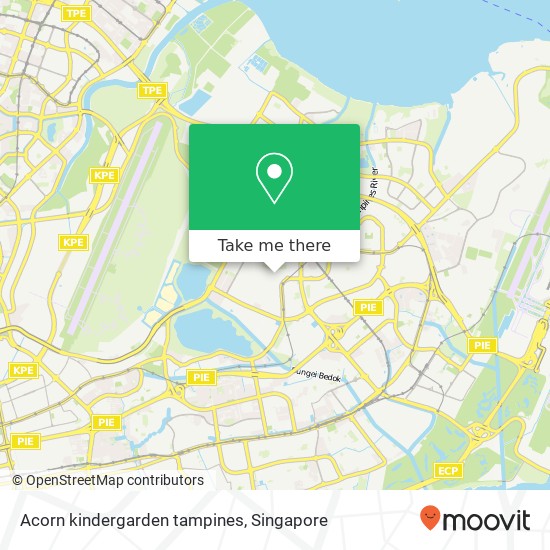 Acorn kindergarden tampines map