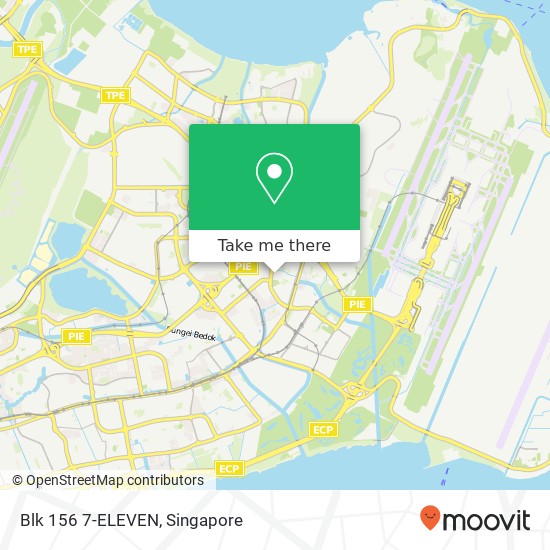 Blk 156 7-ELEVEN map