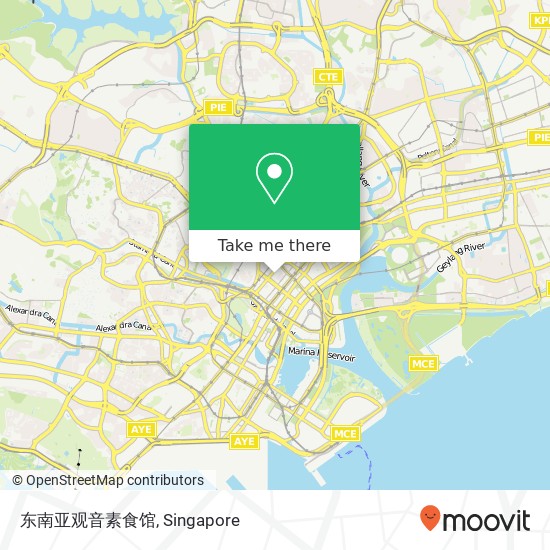 东南亚观音素食馆 map