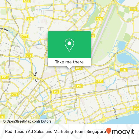 Rediffusion Ad Sales and Marketing Team map