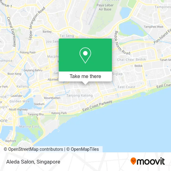 Aleda Salon map