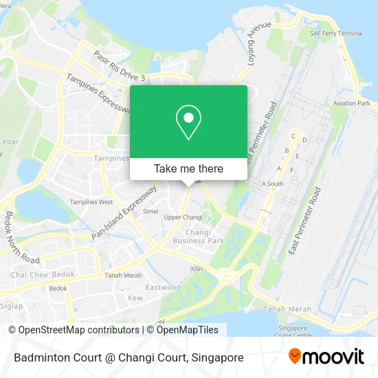 Badminton Court @ Changi Court地图