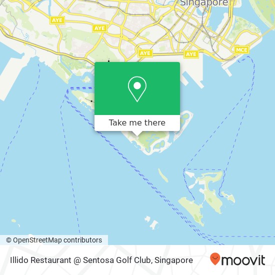 Illido Restaurant @ Sentosa Golf Club, 27 Bukit Manis Rd Singapore 099892 map