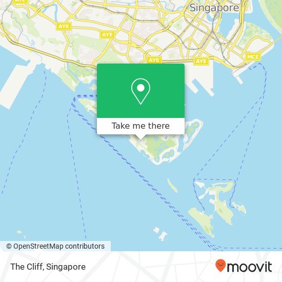 The Cliff, 2 Bukit Manis Rd Singapore地图