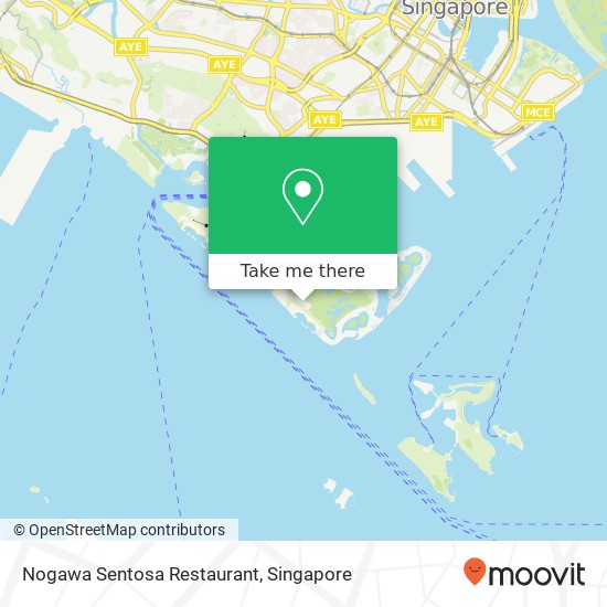 Nogawa Sentosa Restaurant, 27 Bukit Manis Road Singapore 099892地图