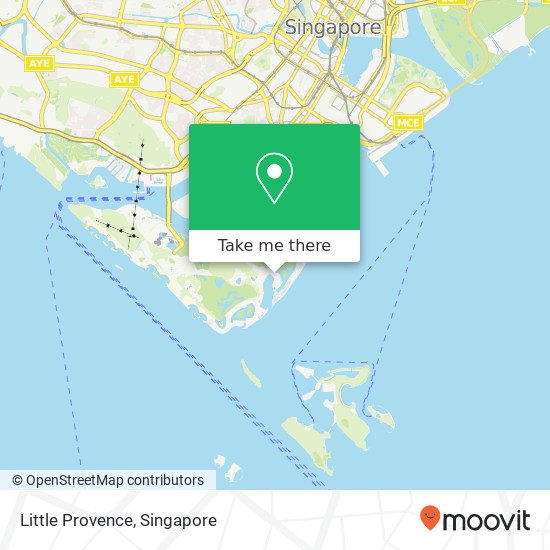 Little Provence, 31 Ocean Way Singapore 09 map