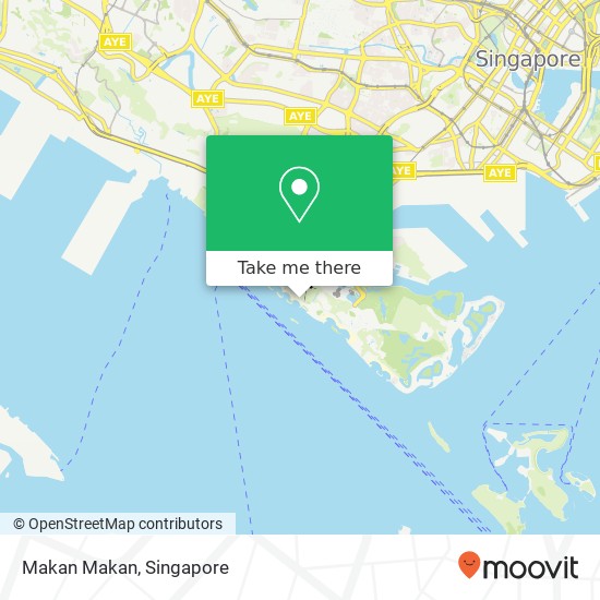 Makan Makan, 50 Siloso Beach Walk Singapore 09 map