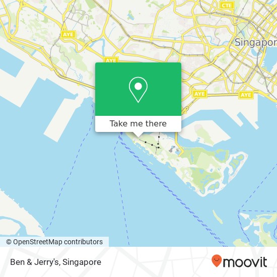 Ben & Jerry's, Siloso Rd Singapore 09 map