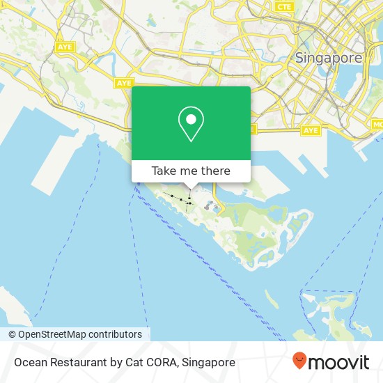 Ocean Restaurant by Cat CORA, Singapore map