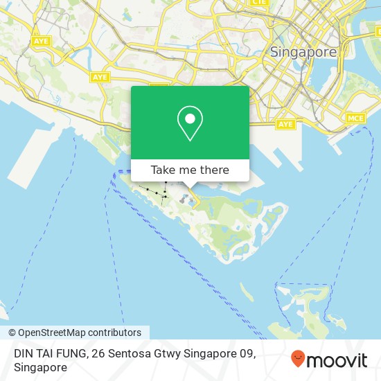 DIN TAI FUNG, 26 Sentosa Gtwy Singapore 09 map