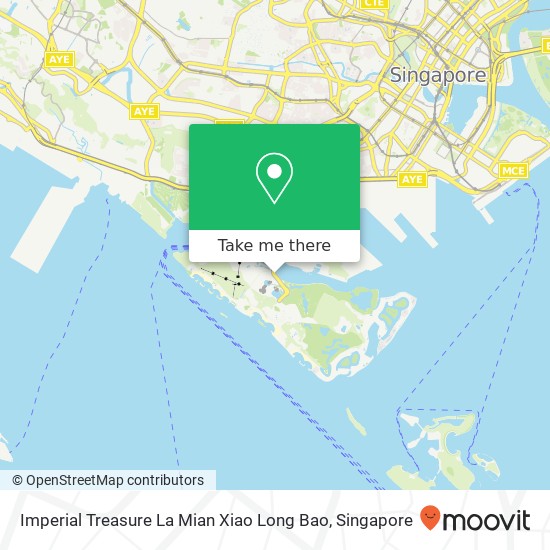 Imperial Treasure La Mian Xiao Long Bao, 26 Sentosa Gtwy Singapore 09 map