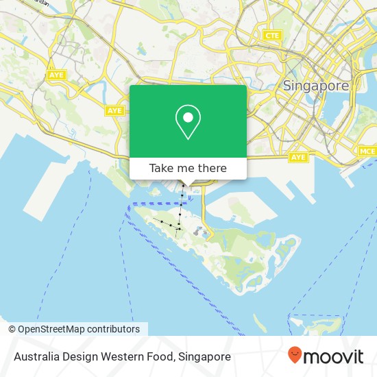 Australia Design Western Food, 1 Maritime Sq Singapore 099253 map