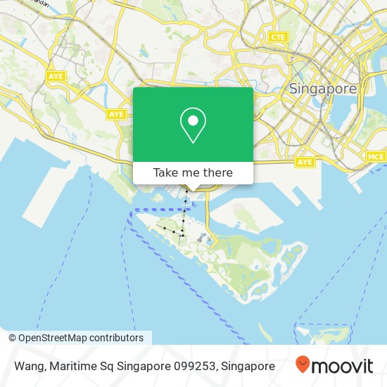 Wang, Maritime Sq Singapore 099253 map