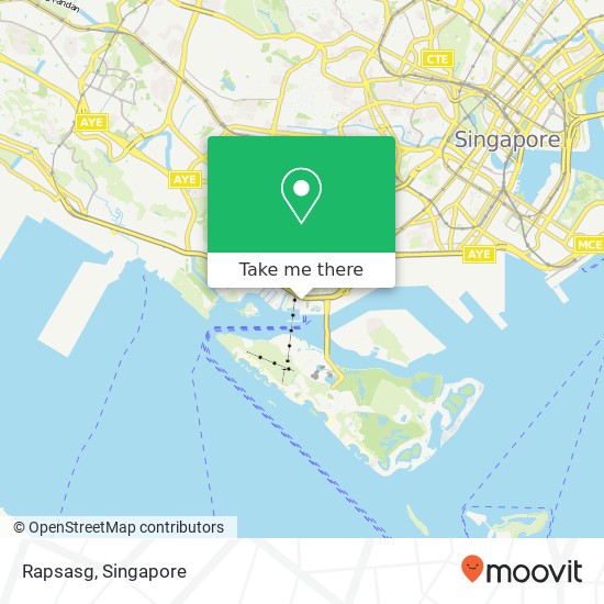 Rapsasg, Singapore地图