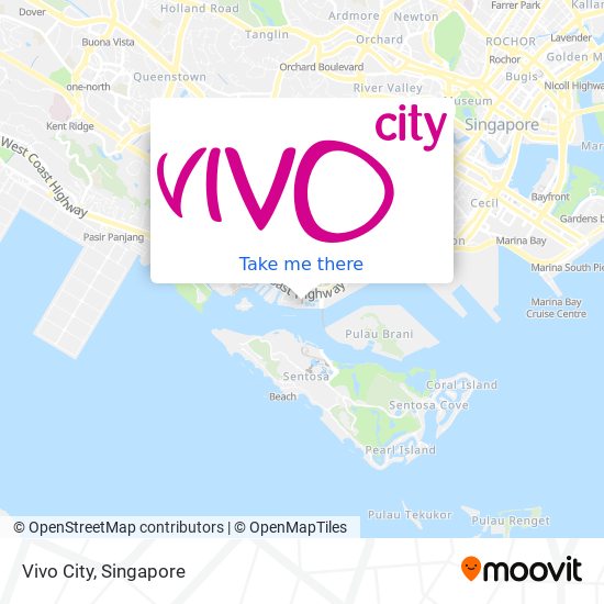 Vivo City map