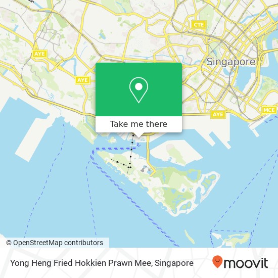 Yong Heng Fried Hokkien Prawn Mee, 1 Harbourfront Walk Singapore 09地图