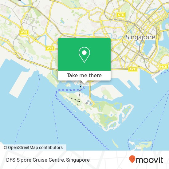 DFS S'pore Cruise Centre地图