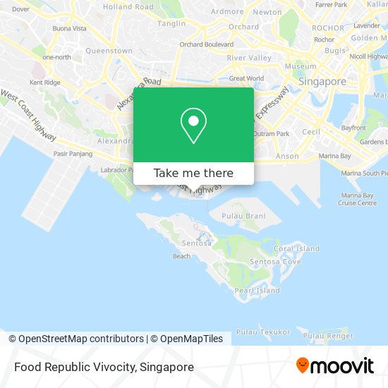 Food Republic Vivocity地图