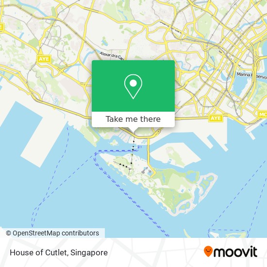 House of Cutlet map