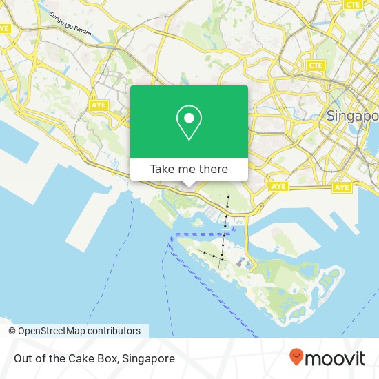 Out of the Cake Box, 45 Telok Blangah Dr Singapore 100045 map