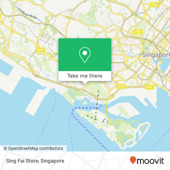 Sing Fai Store, 54 Telok Blangah Dr Singapore 100054 map