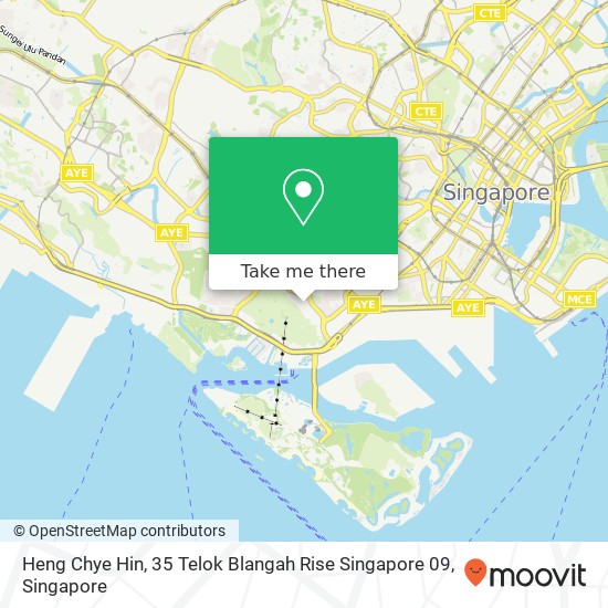 Heng Chye Hin, 35 Telok Blangah Rise Singapore 09地图