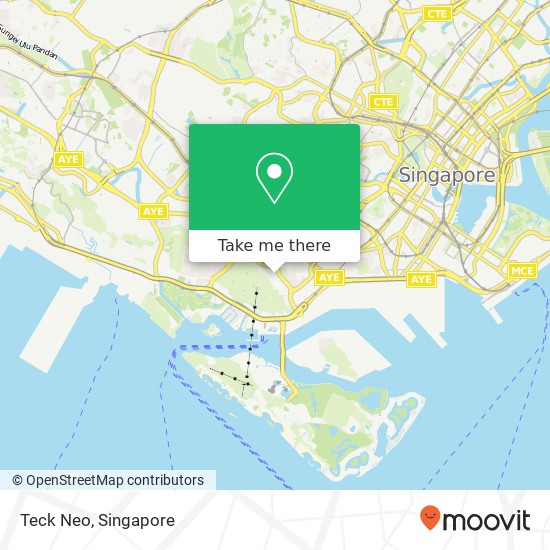 Teck Neo, Telok Blangah Rise Singapore 09地图