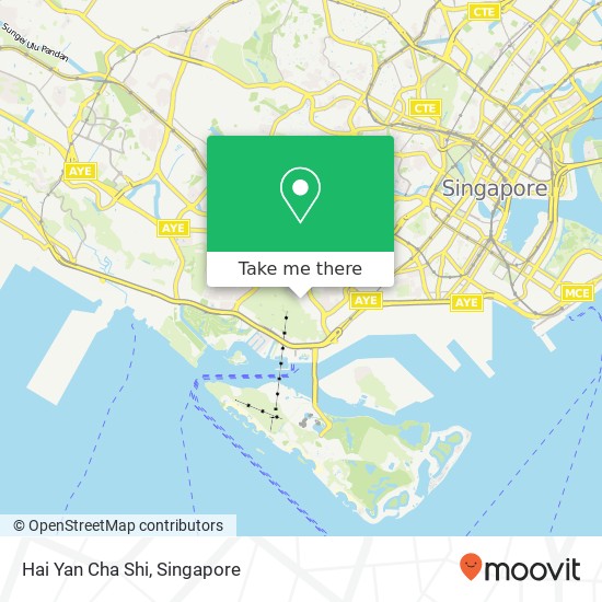 Hai Yan Cha Shi, 36 Telok Blangah Rise Singapore 09地图