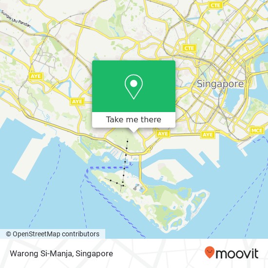 Warong Si-Manja, 36 Telok Blangah Rise Singapore 09地图