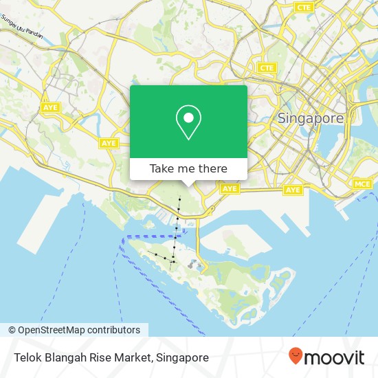 Telok Blangah Rise Market, 36 Telok Blangah Rise Singapore 09地图