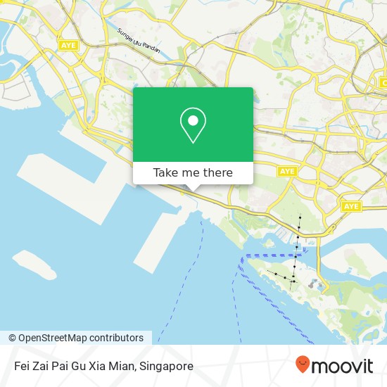 Fei Zai Pai Gu Xia Mian, 114 Pasir Panjang Rd Singapore 118539地图