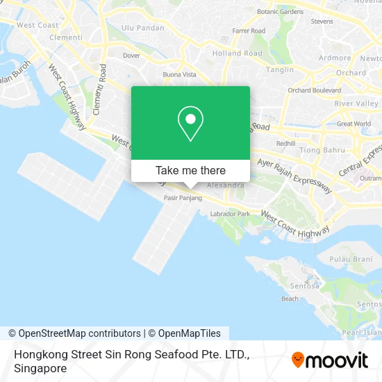 Hongkong Street Sin Rong Seafood Pte. LTD. map