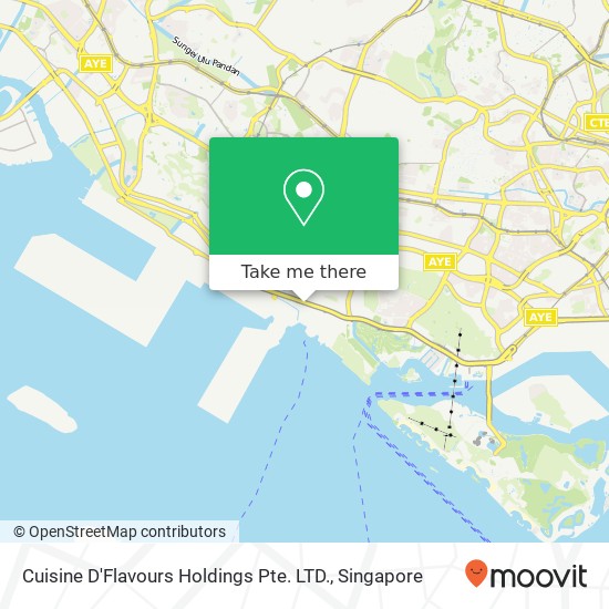 Cuisine D'Flavours Holdings Pte. LTD., 89 Pasir Panjang Rd Singapore 118511 map