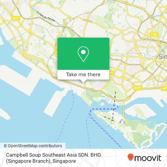 Campbell Soup Southeast Asia SDN. BHD. (Singapore Branch), 456 Alexandra Rd Singapore 119962 map