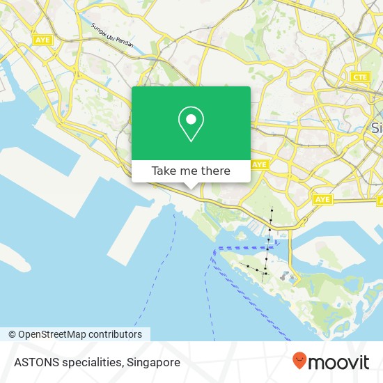 ASTONS specialities, 20 Pasir Panjang Rd Singapore 117439地图