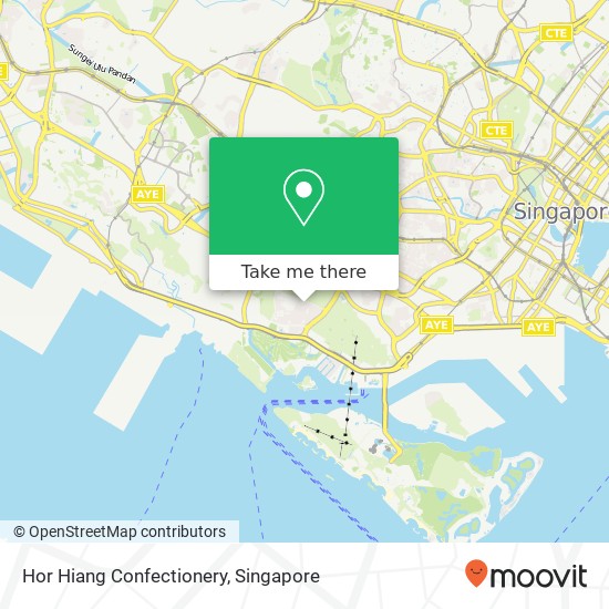 Hor Hiang Confectionery, 61 Telok Blangah Hts Singapore 10 map