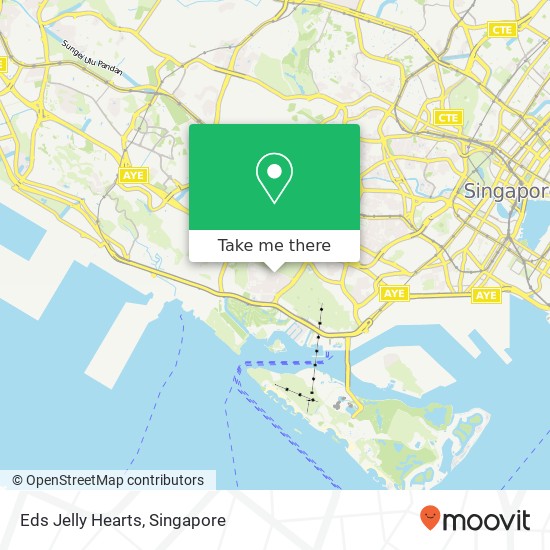 Eds Jelly Hearts, 61 Telok Blangah Hts Singapore 10 map