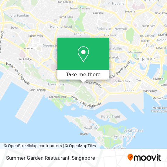 Summer Garden Restaurant map