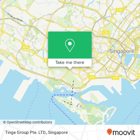 Tinge Group Pte. LTD., 2 Telok Blangah Way Singapore 098803地图