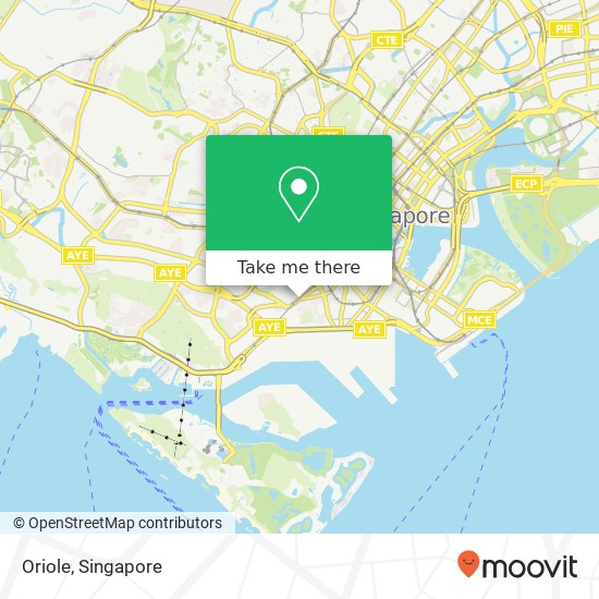 Oriole, 15 Kg Bahru Rd Singapore 16 map