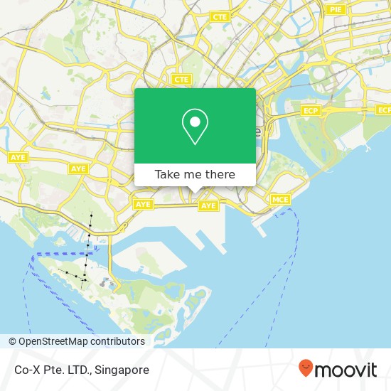 Co-X Pte. LTD., 12 Gopeng St Singapore 078877地图