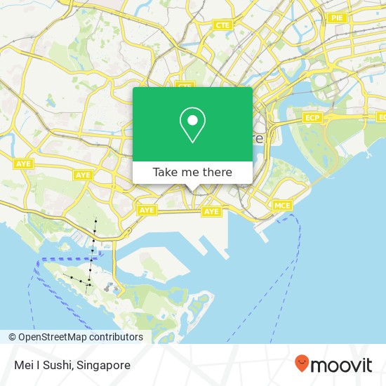 Mei I Sushi, 7 Tg Pagar Plz Singapore 081007 map