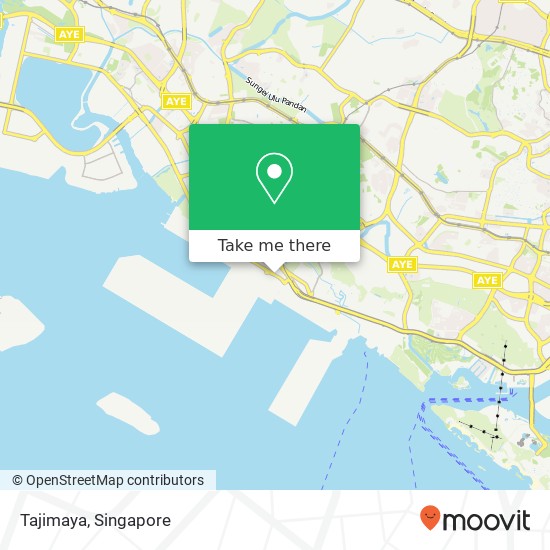 Tajimaya, Harbour Dr Singapore 117401 map