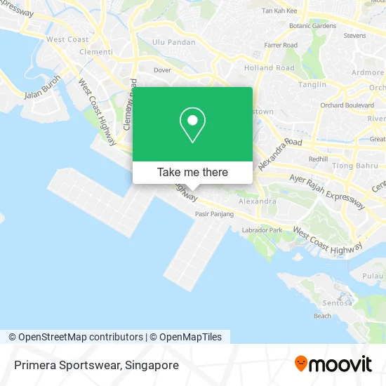 Primera Sportswear map