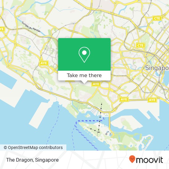 The Dragon, 108 Depot Rd Singapore 10地图