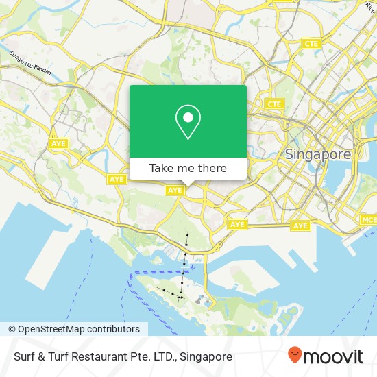 Surf & Turf Restaurant Pte. LTD., 211 Henderson Rd Singapore 159552 map