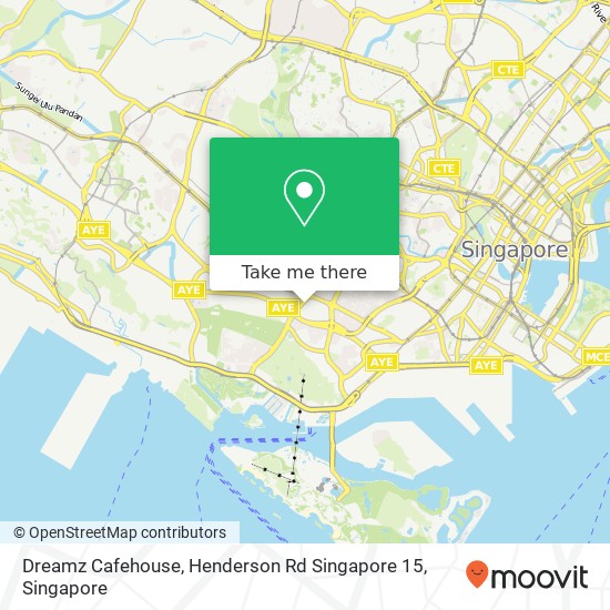 Dreamz Cafehouse, Henderson Rd Singapore 15 map