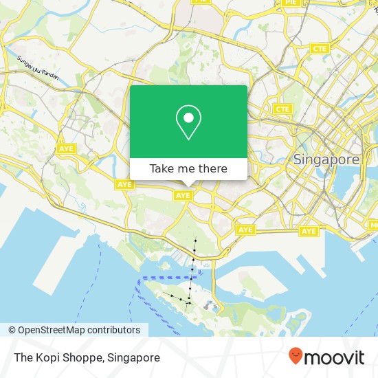 The Kopi Shoppe, 166 Bukit Merah Central Singapore 150166 map