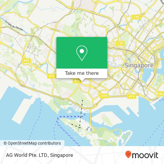 AG World Pte. LTD., 215 Henderson Rd Singapore 159554地图
